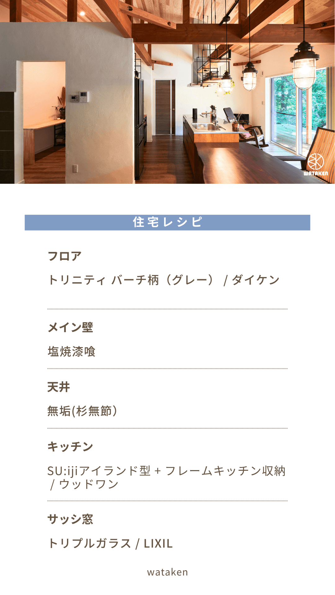 住宅レシピ
