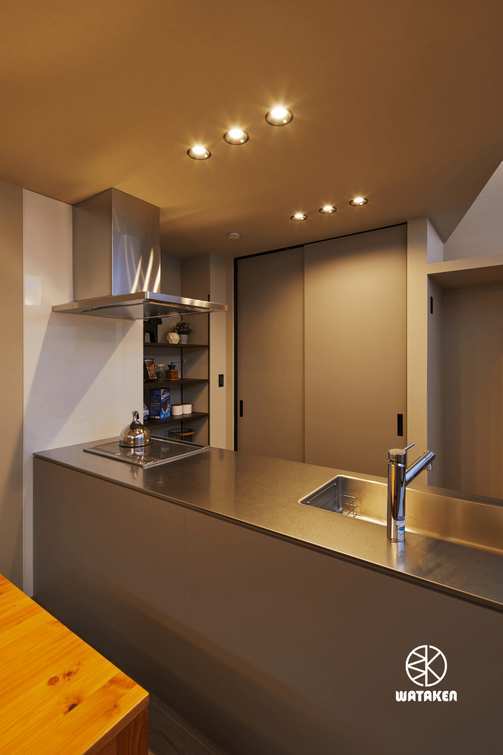 デザインカーサ_清住モデル_キッチン_収納